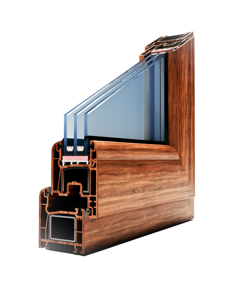 Cierre de terraza en termopanel de alta eficiencia, Noelum