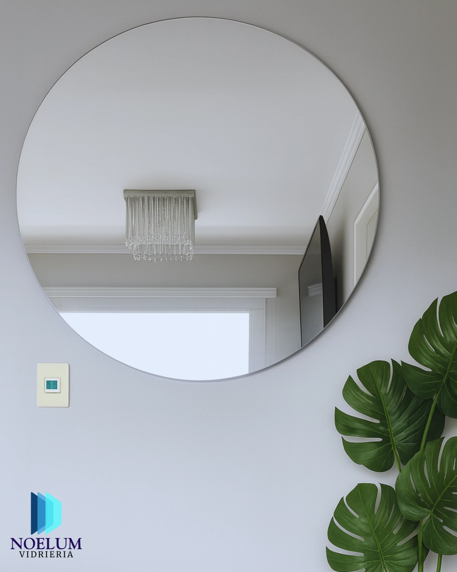 Instalación de espejos a medida Vidriería Noelum