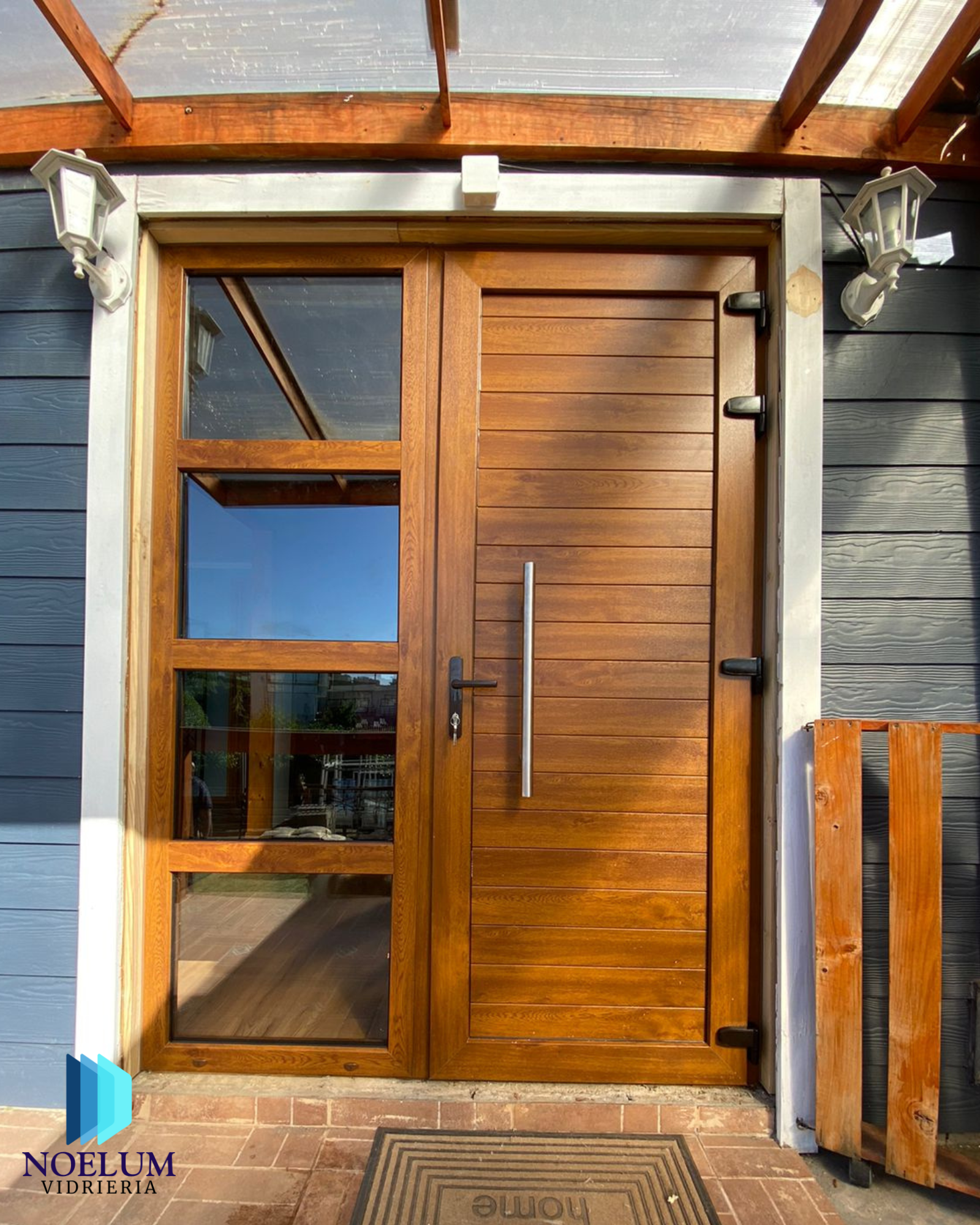 Puerta de PVC a medida