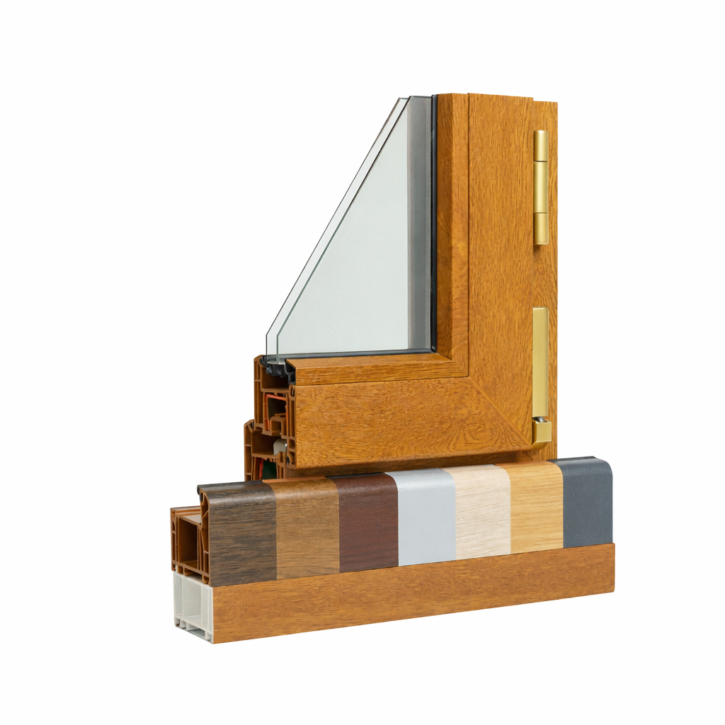 Instalación de ventanas en PVC con termopanel, Noelum